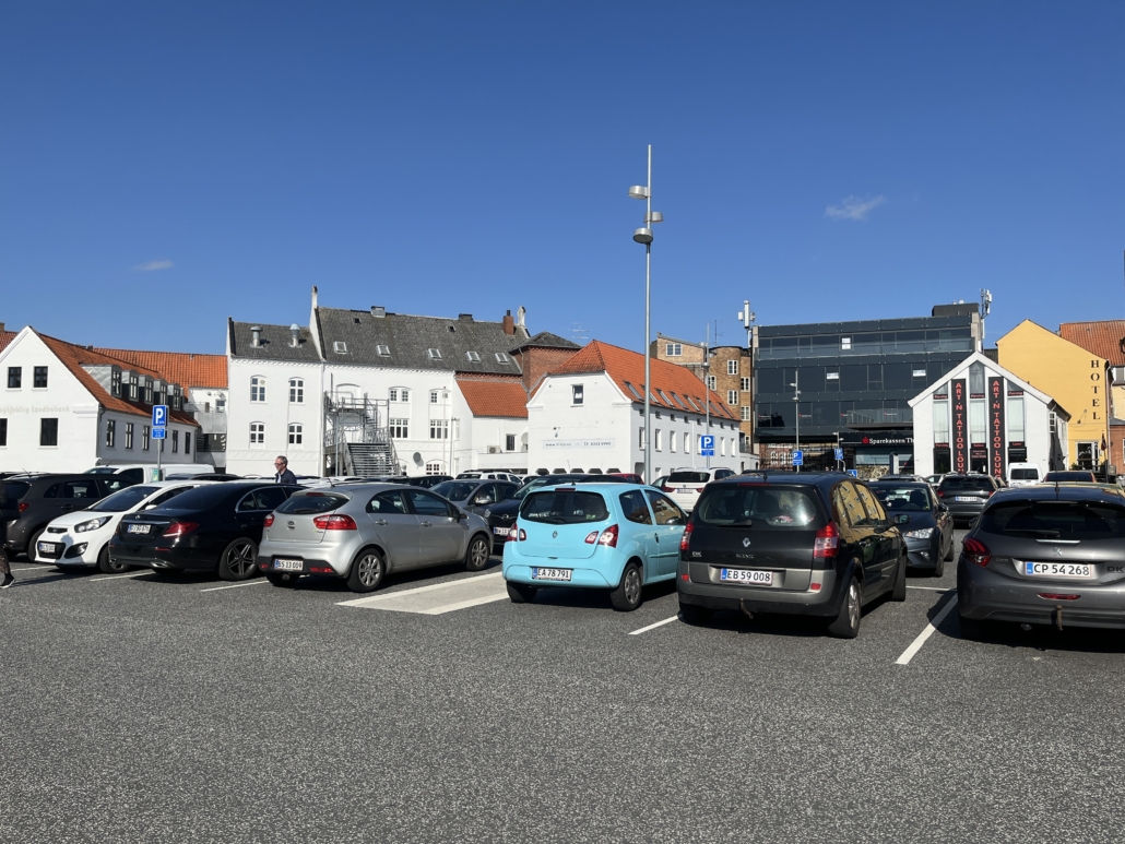 Parkering på Preislers Plads Viborg