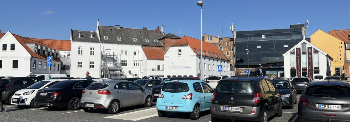 Parkering på Preislers Plads Viborg
