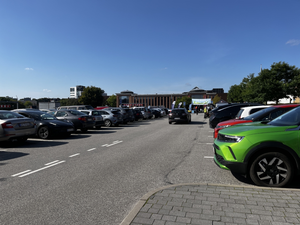 Parkering ved Sct. Mathias Centeret i Viborg